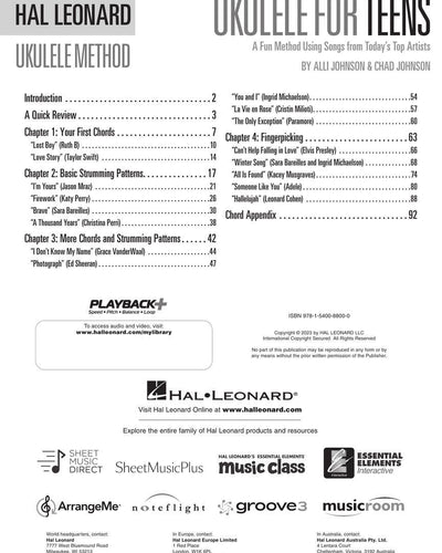 Ukulele for Teens
