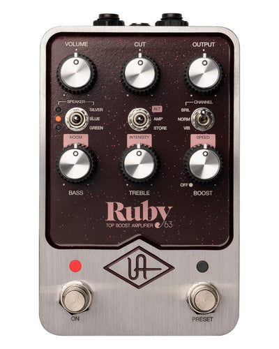 Universal Audio Ruby 63 TB Amp Emu Pedal