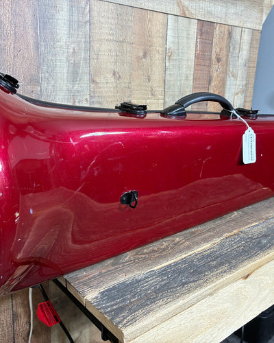 Used Red Fiberglass Trombone Case