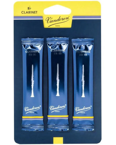 Vandoren 2.5 Clarinet Traditional Reed 3 Pack