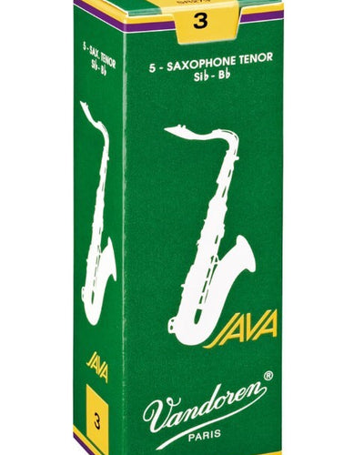 Vandoren Java Reed Tenor Sax Size 3 Box of 5