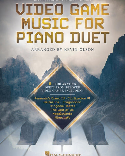 Video Game Music for Piano Duet 8 Exhilarating Duets from Beloved Video Games