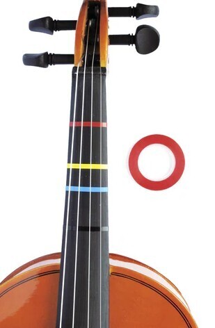 Violin Tape Jumbo 300" Roll - Red