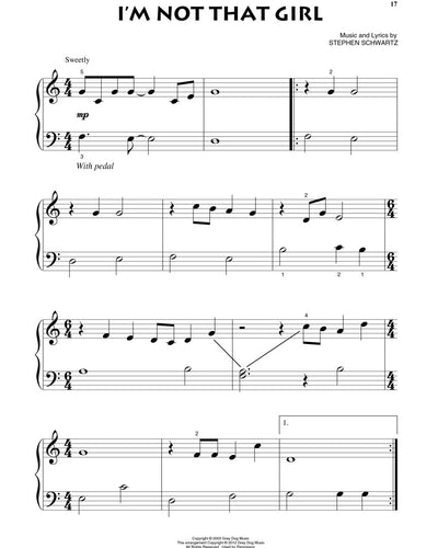 Wicked Beginning Piano Solo