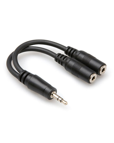 Hosa Y Cable 3.5 mm TRS to Dual 3.5 mm TRSF