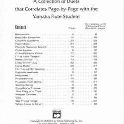 Yamaha Flute Duets