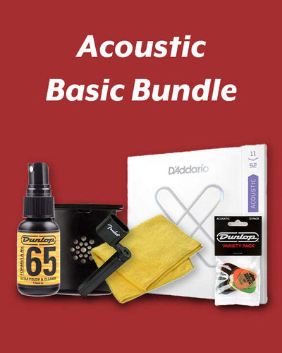 Acoustic Guitar Accessories Basic Bundle