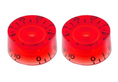 AllParts Set of 2 Red Speed Knobs