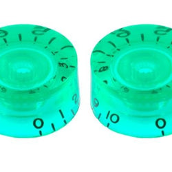 AllParts Set of 2 Green Speed Knobs
