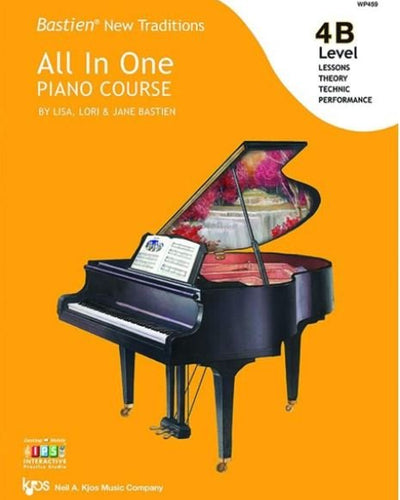 Bastien All In One Piano Course Book 4B