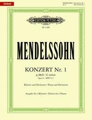 Mendelssohn Concerto in G Minor 2P4H 2028 SC