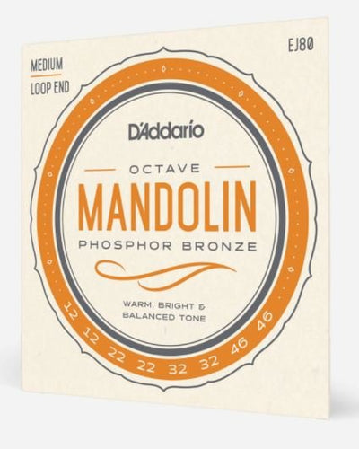 D'Addario EJ80 Phosphor Bronze Octave Mandolin Strings