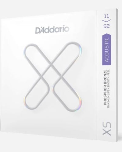 D'Addario XS Acoustic String Set Custom Light 11-52