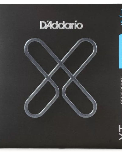 D'Addario XT 80/20 Bronze Acoustic Guitar Strings 12-53 Light