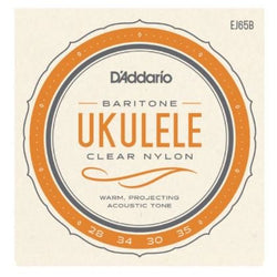 D'Addario Clear Baritone Ukulele Strings
