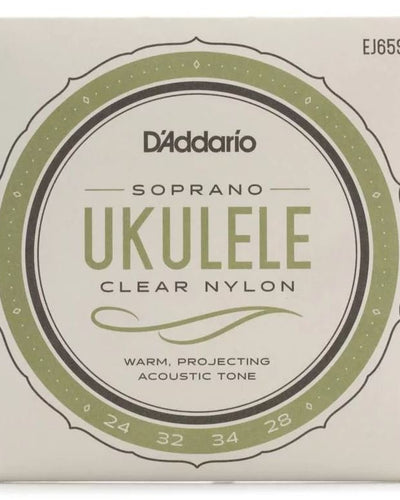 D'Addario Clear Soprano Nylon Uke Strings