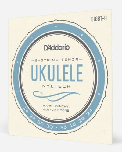 D'Addario 8 String Tenor Ukulele Strings
