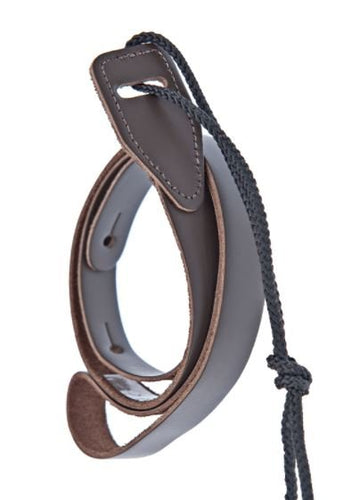 D'Addario Brown Leather Mandolin Strap
