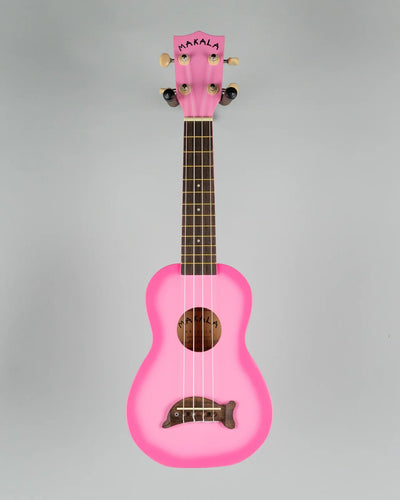 Makala Dolphin Soprano Uke Pink Burst