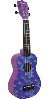 Amahi Mermaid Scales Uke w/ Vinyl Gig Bag