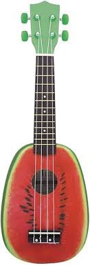 Amahi Watermelon Soprano Uke w/ Vinyl Gig Bag