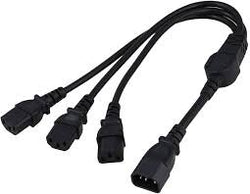 IEC to IEC 3 Way Splitter