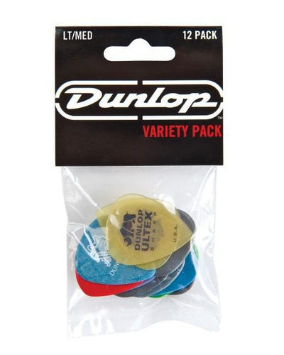 Dunlop Variety LT/MED 12 pack picks