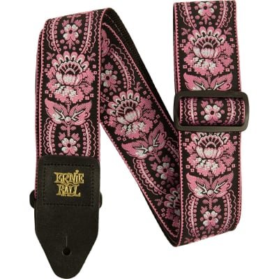 Ernie Ball Classic Jacquard Strap Pink Orleans