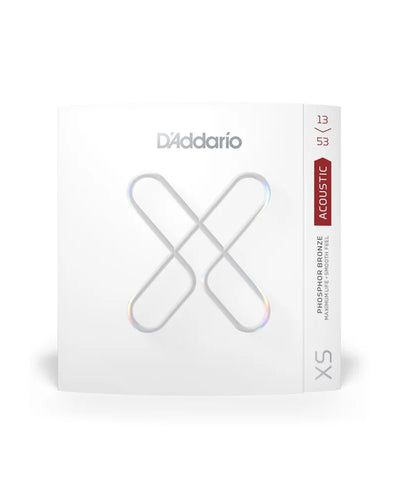 D'Addario XS Acoustic String Set Hybrid Light 13-53