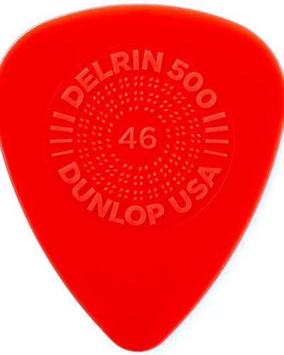 Dunlop .46 Prime Grip Delrin 500 Players Pack 12 Picks