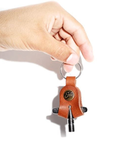 Evans 56 Leather Drum Key Chain