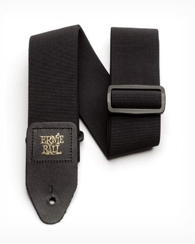 Ernie Ball Black Stretch Comfort Guitar/Bass Strap