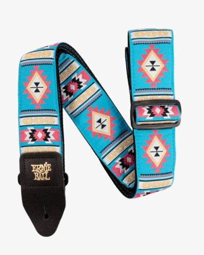 Ernie Ball Sedona Blue Jacquard Guitar Strap