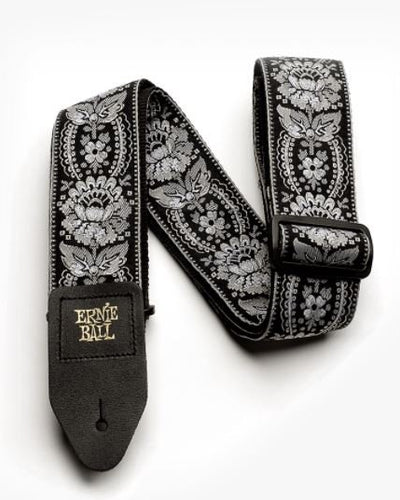 Ernie Ball Silver Orleans Guitar Strap