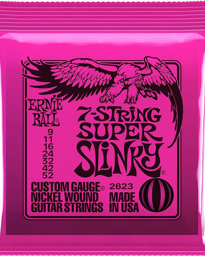 Ernie Ball 7 String Super Slinky 9-52