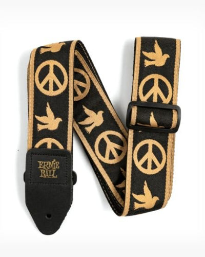 Ernie Ball Peace Love Dove Jacquard Guitar Strap
