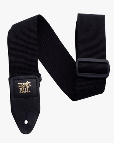 Ernie Ball Black Polypro Guitar Strap
