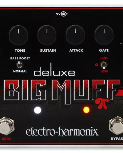 Electro Harmonix Deluxe Big Muff Pi Fuzz Pedal with Mid-Shift