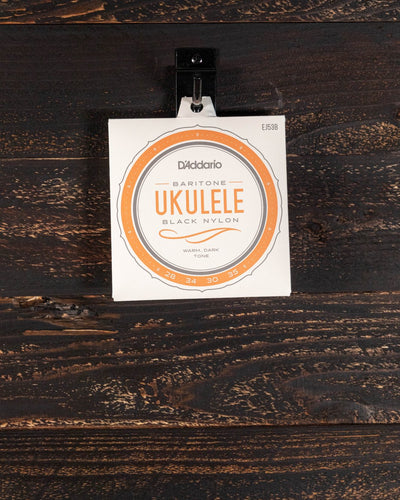 D'Addario Black Baritone Uke Strings