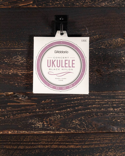 D'Addario Black Concert Nylon Uke Strings