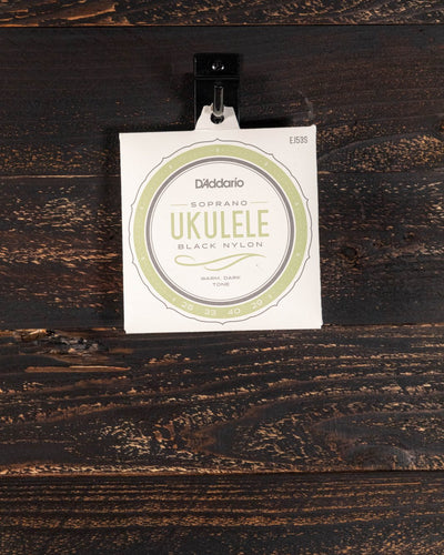 D'Addario Black Soprano Nylon Uke Strings
