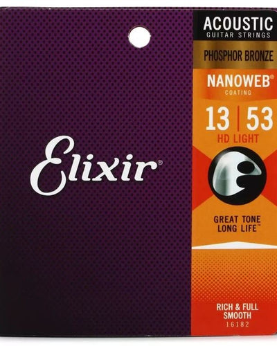 Elixir Acoustic Phosphor Nanoweb 13-53