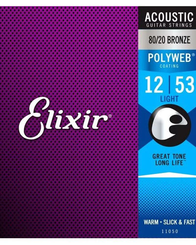 Elixir Acoustic Polyweb 12-53