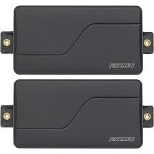 Fluence Modern 3 humbucker set - black plastic
