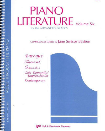 Piano Literature Vol.6