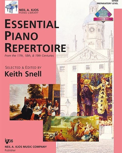 Essential Piano Repertoire Prep w/CD