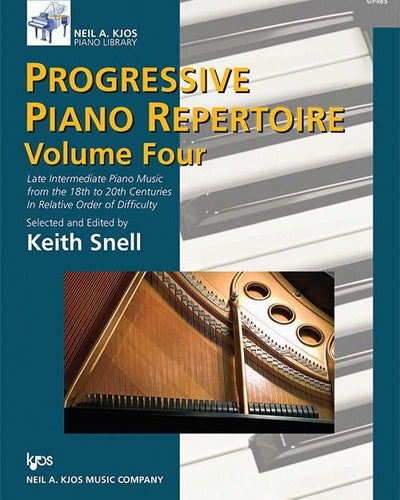 Progressive Piano Repertoire Vol.4 Keith Snell