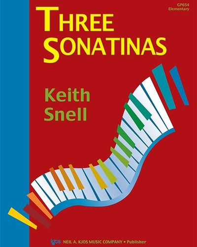 Three Sonatinas by Keith Snell PS 2028 P1 P2 P3 P4 E1
