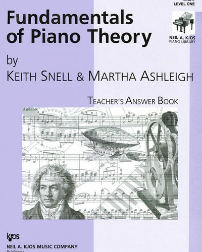 Fundamentals of Piano Theory L.1 Teacher's Answer Book