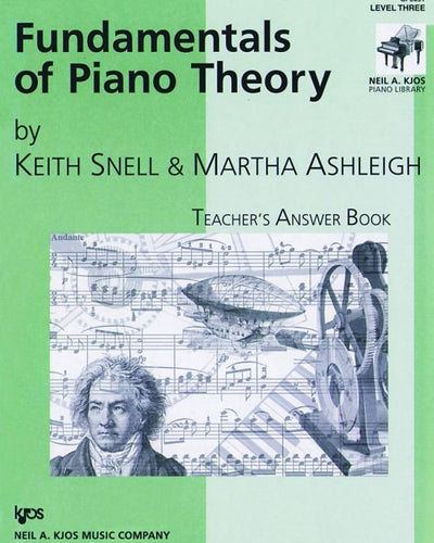 Fundamentals of Piano Theory L.3 Teacher's Answer Book